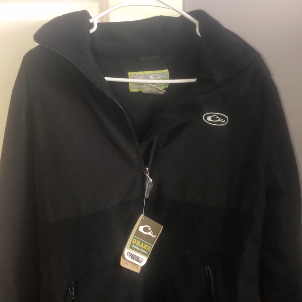 Women’s 1/4 zip drake jacket